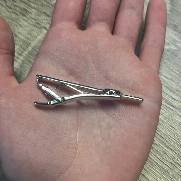 Dunhill Vintage Silver Tie Clip - Excellent Condition - Picture 5 of 6